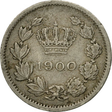 Coin, Romania, Carol I, 5 Bani, 1900, EF(40-45), Copper-nickel, KM:28