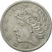 Coin, Brazil, 5 Centavos, 1967, EF(40-45), Stainless Steel, KM:577.1