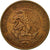 Moneta, Messico, 20 Centavos, 1966, Mexico City, BB, Bronzo, KM:440