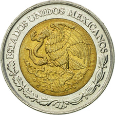 Coin, Mexico, 2 Pesos, 1996, Mexico City, EF(40-45), Bi-Metallic, KM:604
