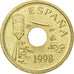 Moneda, España, Juan Carlos I, 25 Pesetas, 1998, Madrid, MBC, Aluminio -