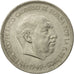 Monnaie, Espagne, Caudillo and regent, 5 Pesetas, 1949, TTB, Nickel, KM:778