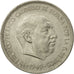 Monnaie, Espagne, Caudillo and regent, 5 Pesetas, 1949, TTB, Nickel, KM:778