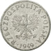 Coin, Poland, 2 Grosze, 1949, EF(40-45), Aluminum, KM:40