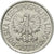 Coin, Poland, 20 Groszy, 1967, Warsaw, EF(40-45), Aluminum, KM:A47