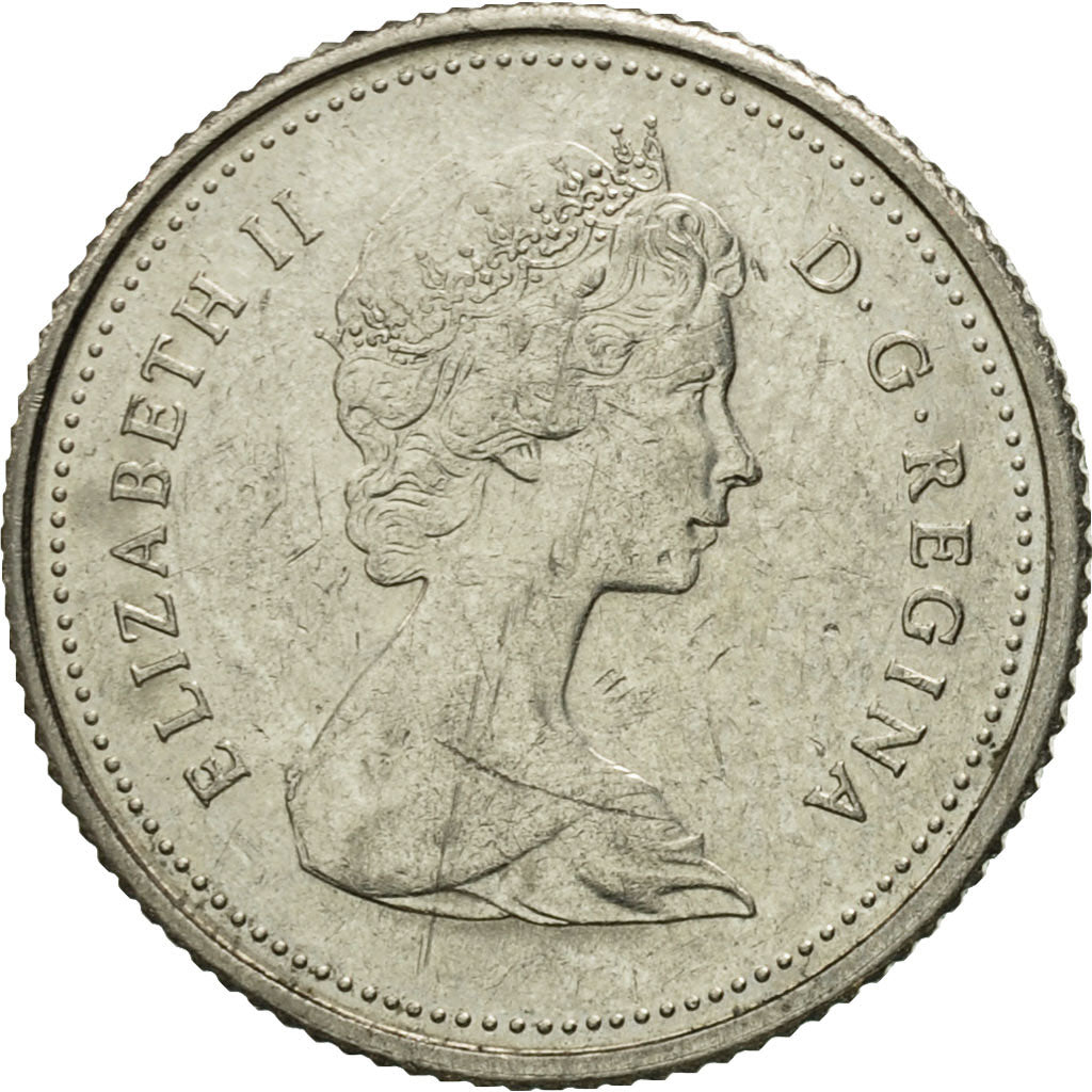 Coin, Canada, Elizabeth II, 10 Cents, 1982, Royal Canadian Mint, Ottawa