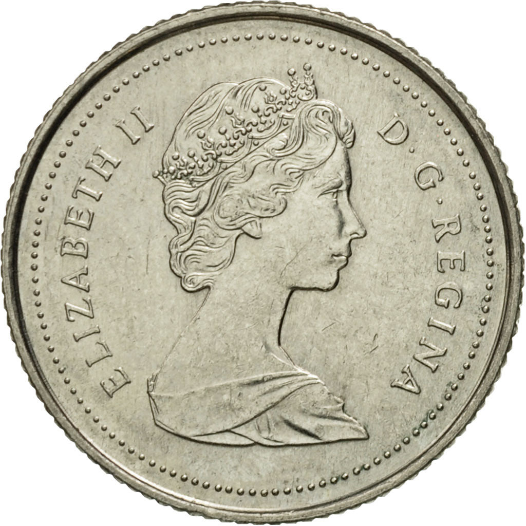Monnaie, Canada, Elizabeth II, 10 Cents, 1986, Royal Canadian Mint, Ottawa, TTB