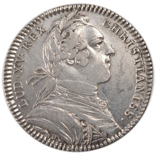 France, Royal, Token, 1751, EF(40-45), Silver, Feuardent #2082, 7.23