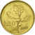 Moneta, Włochy, 20 Lire, 1981, Rome, EF(40-45), Aluminium-Brąz, KM:97.2