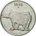Coin, INDIA-REPUBLIC, 25 Paise, 1993, EF(40-45), Stainless Steel, KM:54
