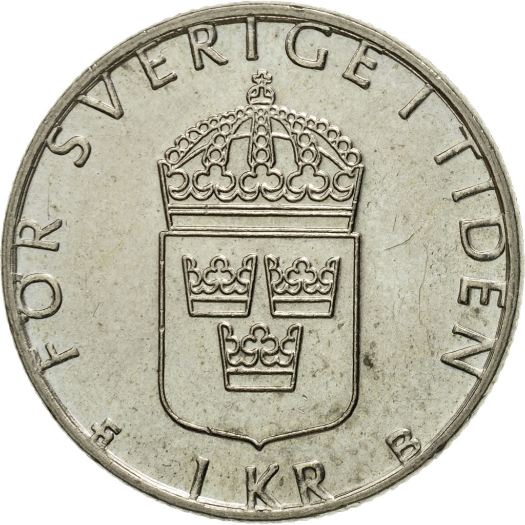Coin, Sweden, Carl XVI Gustaf, Krona, 1999, EF(40-45), Copper-nickel, KM:852a