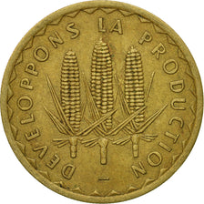 Coin, Mali, 100 Francs, 1975, EF(40-45), Nickel-brass, KM:E2