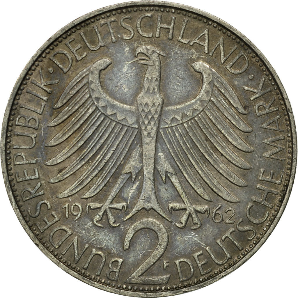 Coin, GERMANY - FEDERAL REPUBLIC, 2 Mark, 1947, Stuttgart, VF(30-35)