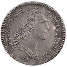 France, Royal, Token, 1755, AU(50-53), Silver, Feuardent #851, 7.45
