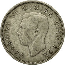 Monnaie, Grande-Bretagne, George VI, Florin, Two Shillings, 1940, TTB, Argent