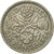 Coin, Great Britain, Elizabeth II, 6 Pence, 1954, EF(40-45), Copper-nickel