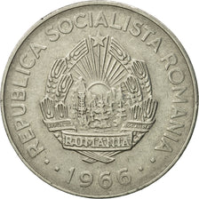 Coin, Romania, 3 Lei, 1966, EF(40-45), Nickel Clad Steel, KM:96