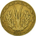 Coin, West African States, 10 Francs, 1976, EF(40-45), Aluminum-Nickel-Bronze