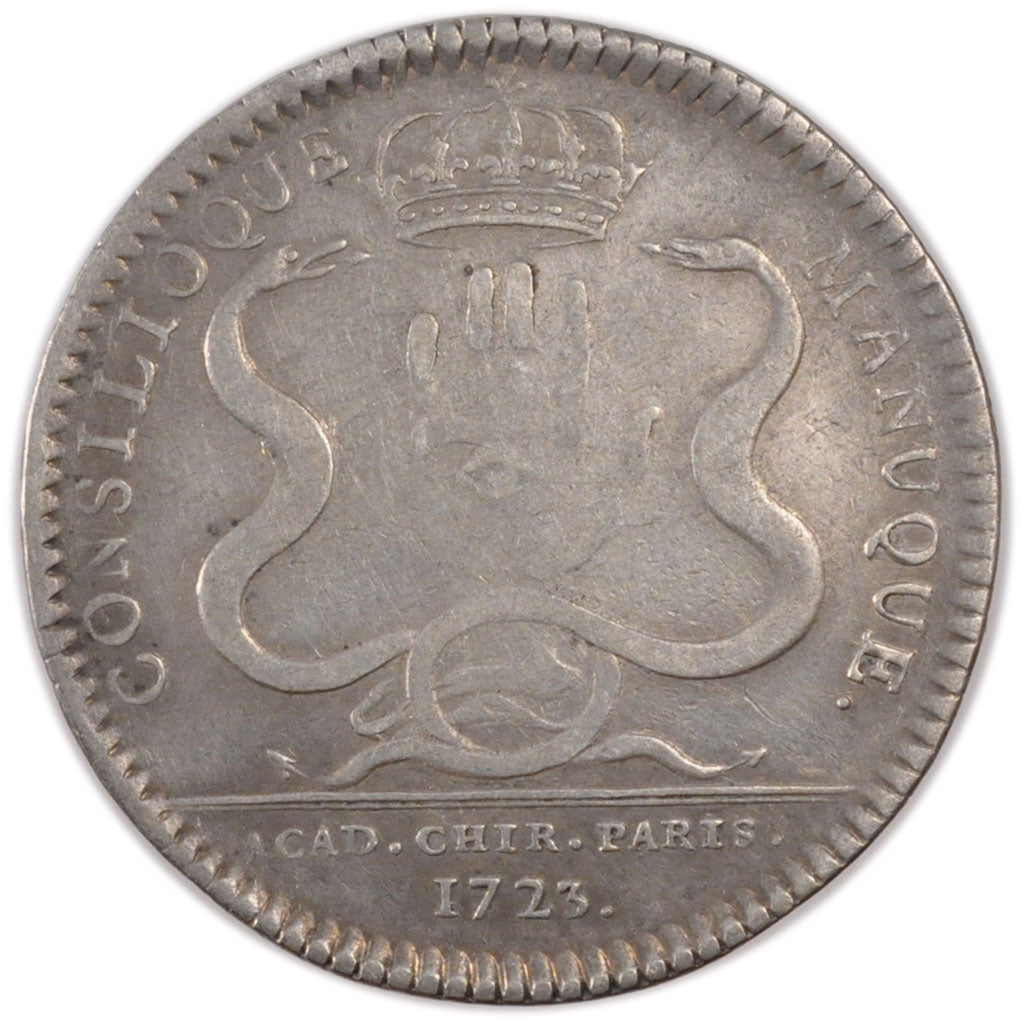 Francia, Token, Royal, 1723, BB, Argento, Feuardent:4726
