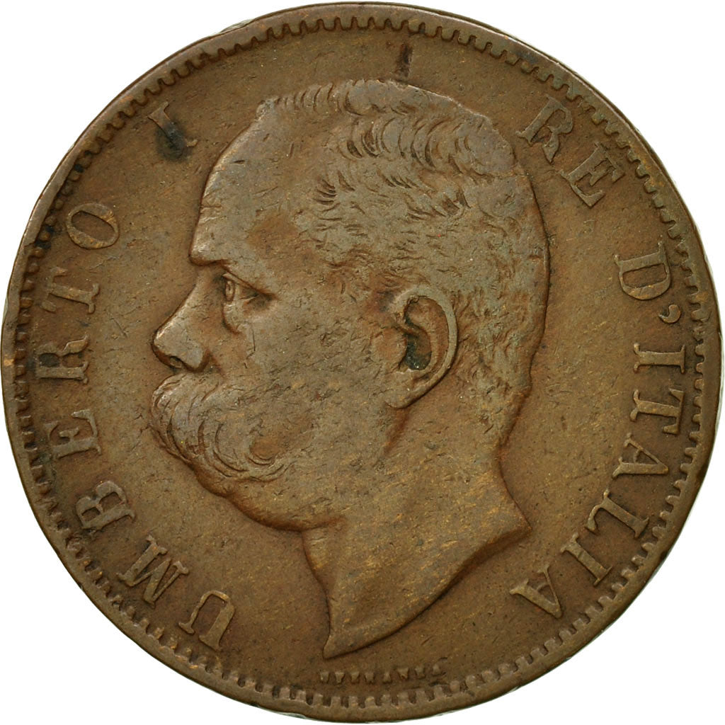 Moneta, Italia, Umberto I, 10 Centesimi, 1894, Rome, MB, Rame, KM:27.2