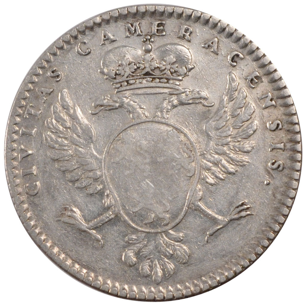 France, Royal, Token, VF(30-35), Silver, Feuardent #6738, 9.42
