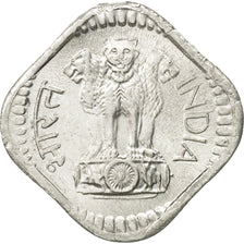 Coin, INDIA-REPUBLIC, Rupee, 1980, EF(40-45), Stainless Steel, KM:92.1