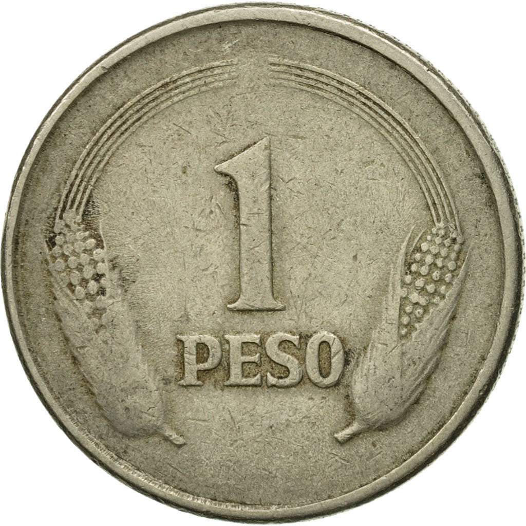 Moneta, Colombia, Peso, 1979, BB, Rame-nichel, KM:258.2
