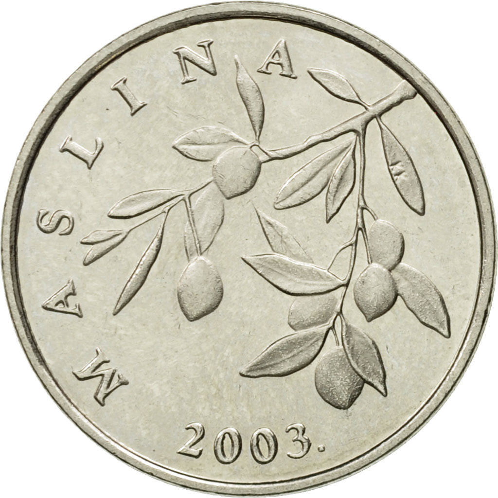 Münze, Kroatien, 20 Lipa, 2003, UNZ, Nickel plated steel, KM:7