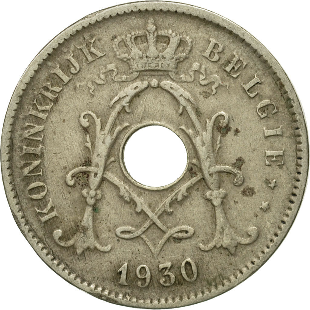 Coin, Belgium, 10 Centimes, 1930, EF(40-45), Nickel-brass, KM:96