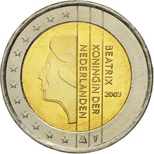 Pays-Bas, 2 Euro, 2003, FDC, Bi-Metallic, KM:241