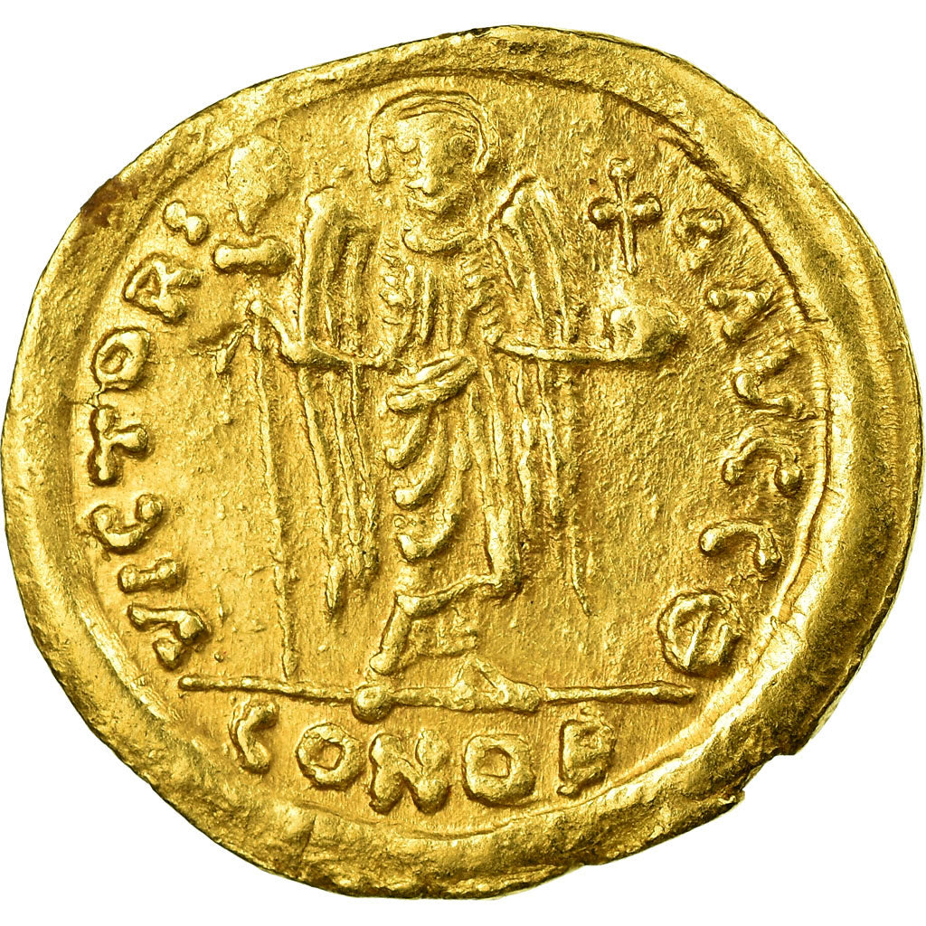 Coin, Maurice Tiberius, Solidus, Antioch, AU(50-53), Gold