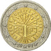 France, 2 Euro, 2001, EF(40-45), Bi-Metallic, KM:1289