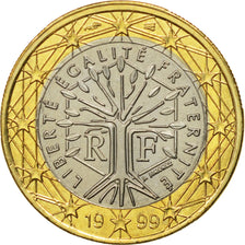 France, Euro, 1999, MS(63), Bi-Metallic, KM:1288