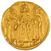 Munten, Heraclius 610-641, Solidus, Constantinople, ZF+, Goud