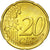Finlandia, 20 Euro Cent, 2001, Vantaa, MS(65-70), Mosiądz, KM:102