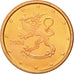 Finland, Euro Cent, 2004, MS(65-70), Copper Plated Steel, KM:98