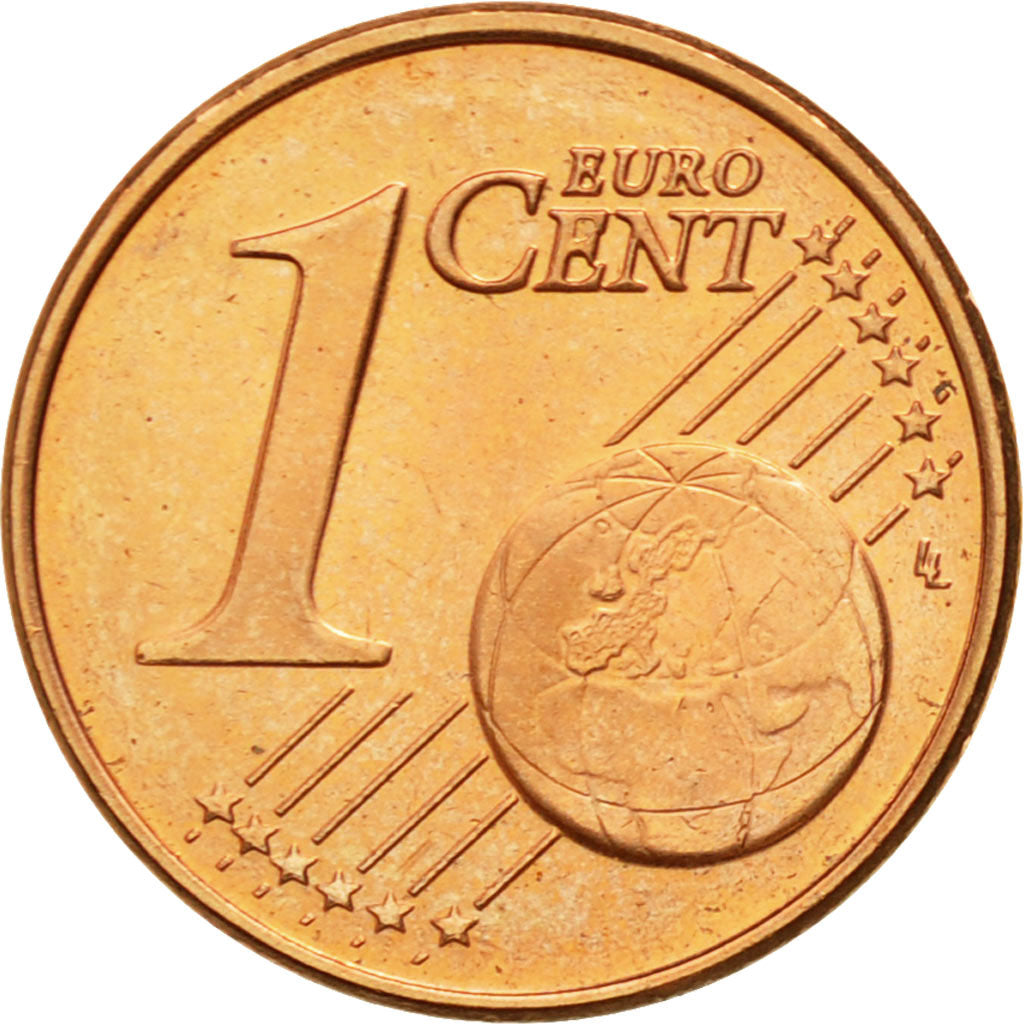 Finlandia, Euro Cent, 2004, FDC, Acciaio placcato rame, KM:98