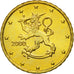 Finland, 10 Euro Cent, 2000, MS(63), Brass, KM:101