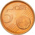 Finlandia, 5 Euro Cent, 2004, FDC, Cobre chapado en acero, KM:100