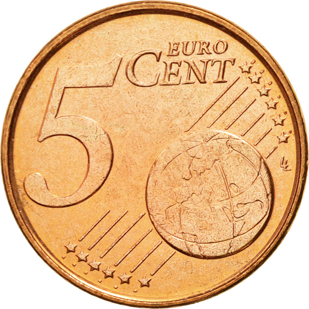 Belgium, 5 Euro Cent, 1999, MS(65-70), Copper Plated Steel, KM:226