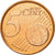 Belgia, 5 Euro Cent, 1999, Brussels, MS(65-70), Miedź platerowana stalą