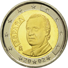 Spain, 2 Euro, 2002, MS(65-70), Bi-Metallic, KM:1047