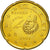 Spain, 20 Euro Cent, 2002, EF(40-45), Brass, KM:1044