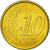 Hiszpania, 10 Euro Cent, 2003, Madrid, MS(63), Mosiądz, KM:1043