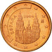 Spanje, Euro Cent, 2004, UNC-, Copper Plated Steel, KM:1040