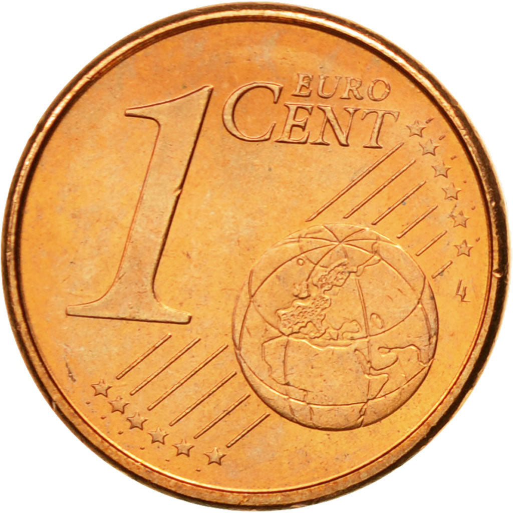 España, Euro Cent, 2004, SC, Cobre chapado en acero, KM:1040