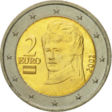 Austria, 2 Euro, 2002, MS(65-70), Bi-Metallic, KM:3089