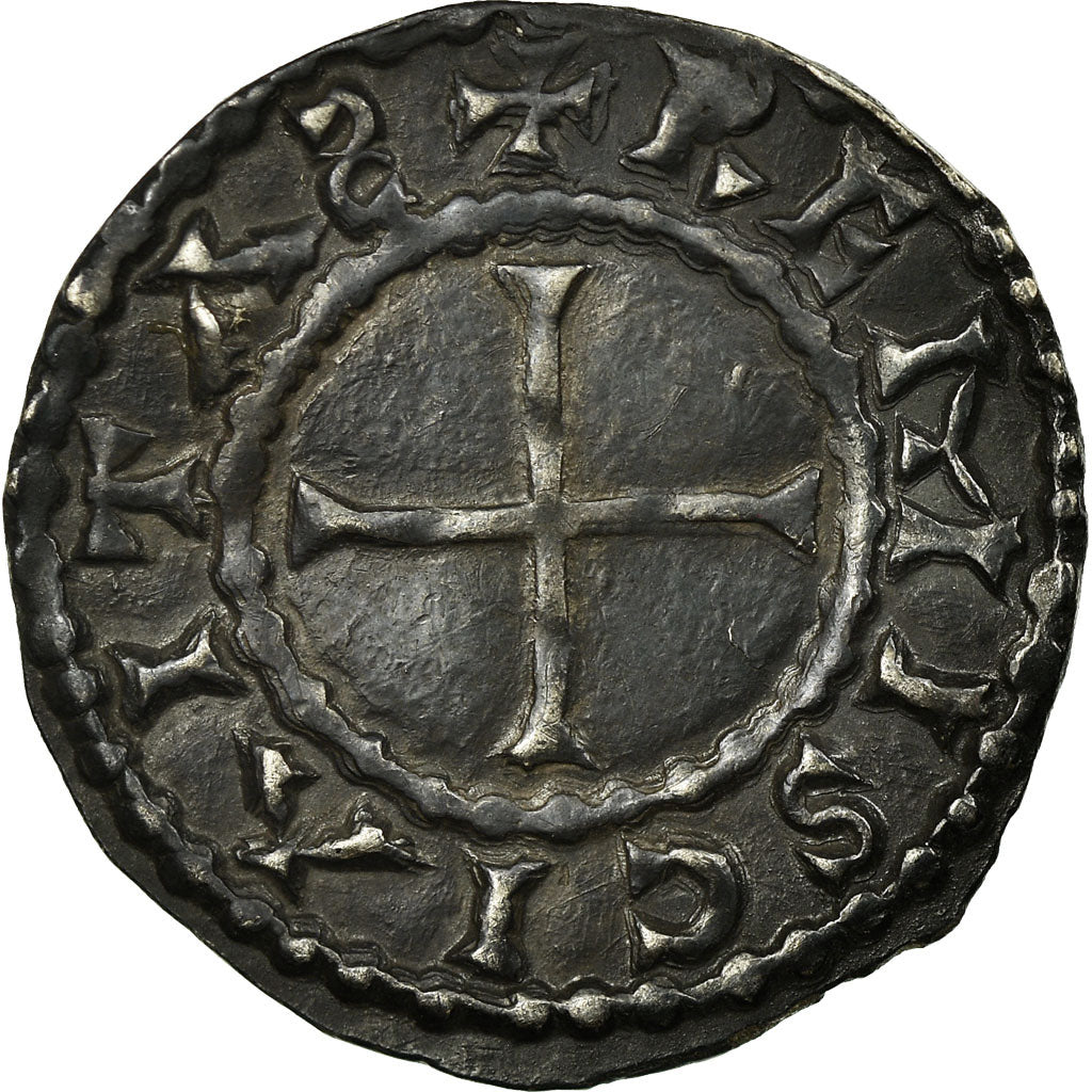 Coin, France, Denarius, Reims, AU(55-58), Silver, Depeyrot:834