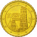 Austria, 10 Euro Cent, 2002, FDC, Latón, KM:3085