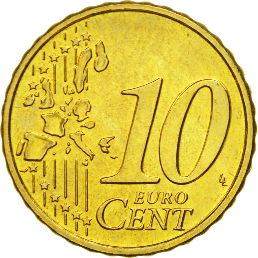Oostenrijk, 10 Euro Cent, 2002, FDC, Tin, KM:3085